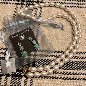Anne Klein Earring & Necklace Bundle